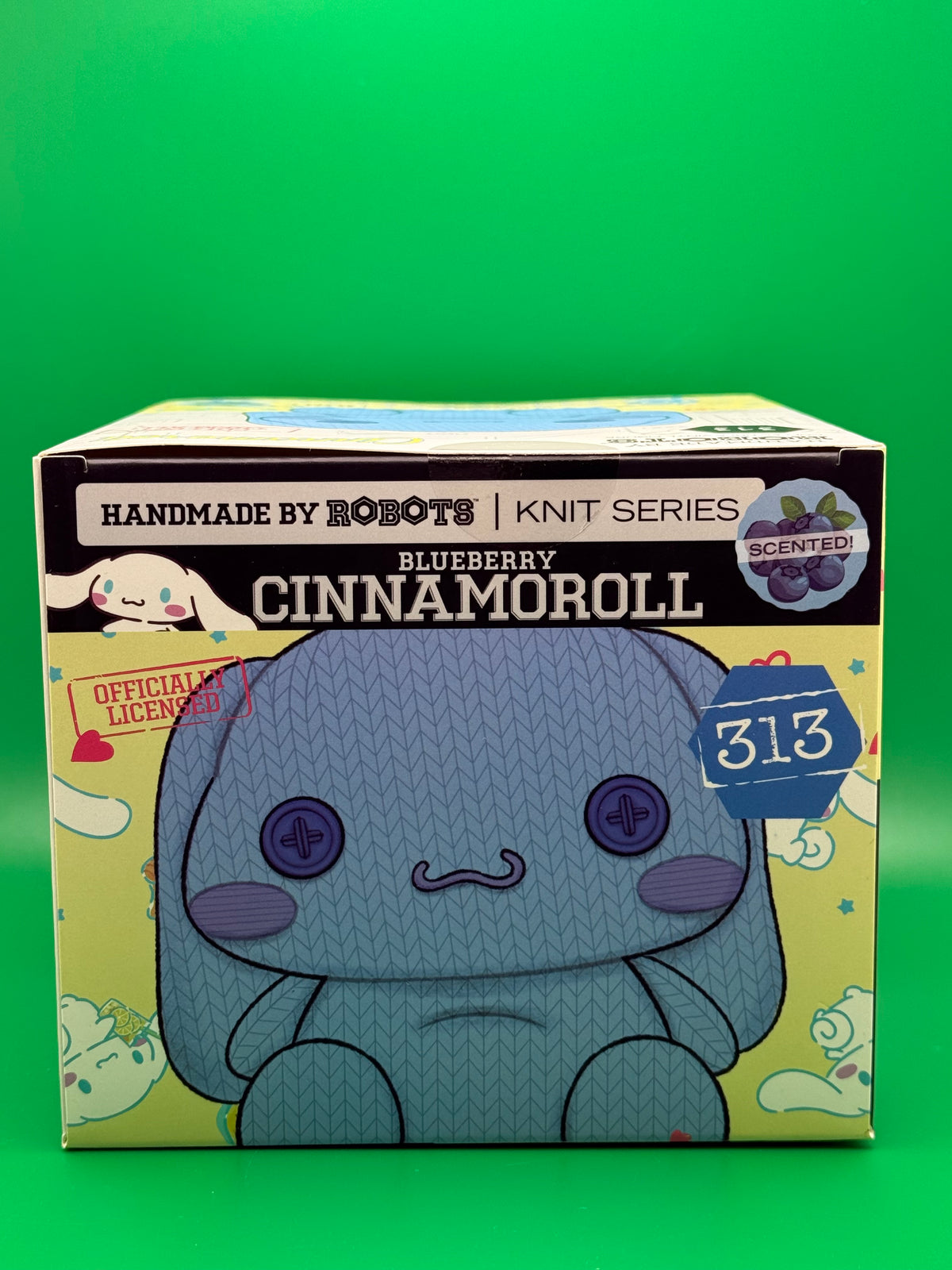 Handmade by Robots - Hello Kitty and Friends - Cinnamoroll #313 (Blueberry Scented)