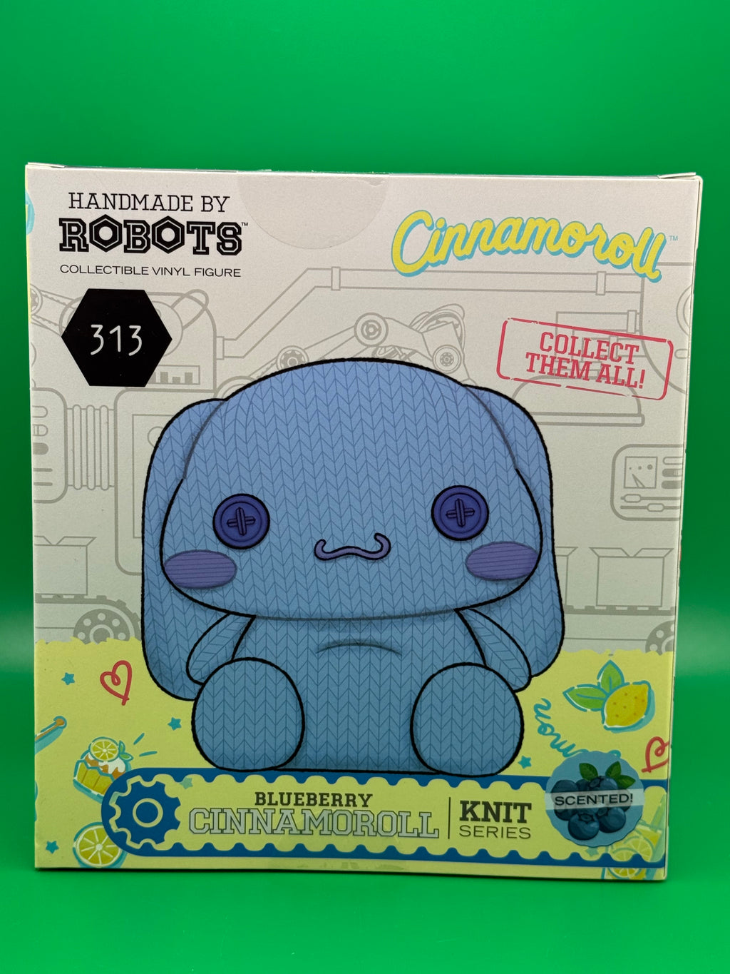 Handmade by Robots - Hello Kitty and Friends - Cinnamoroll #313 (Blueberry Scented)