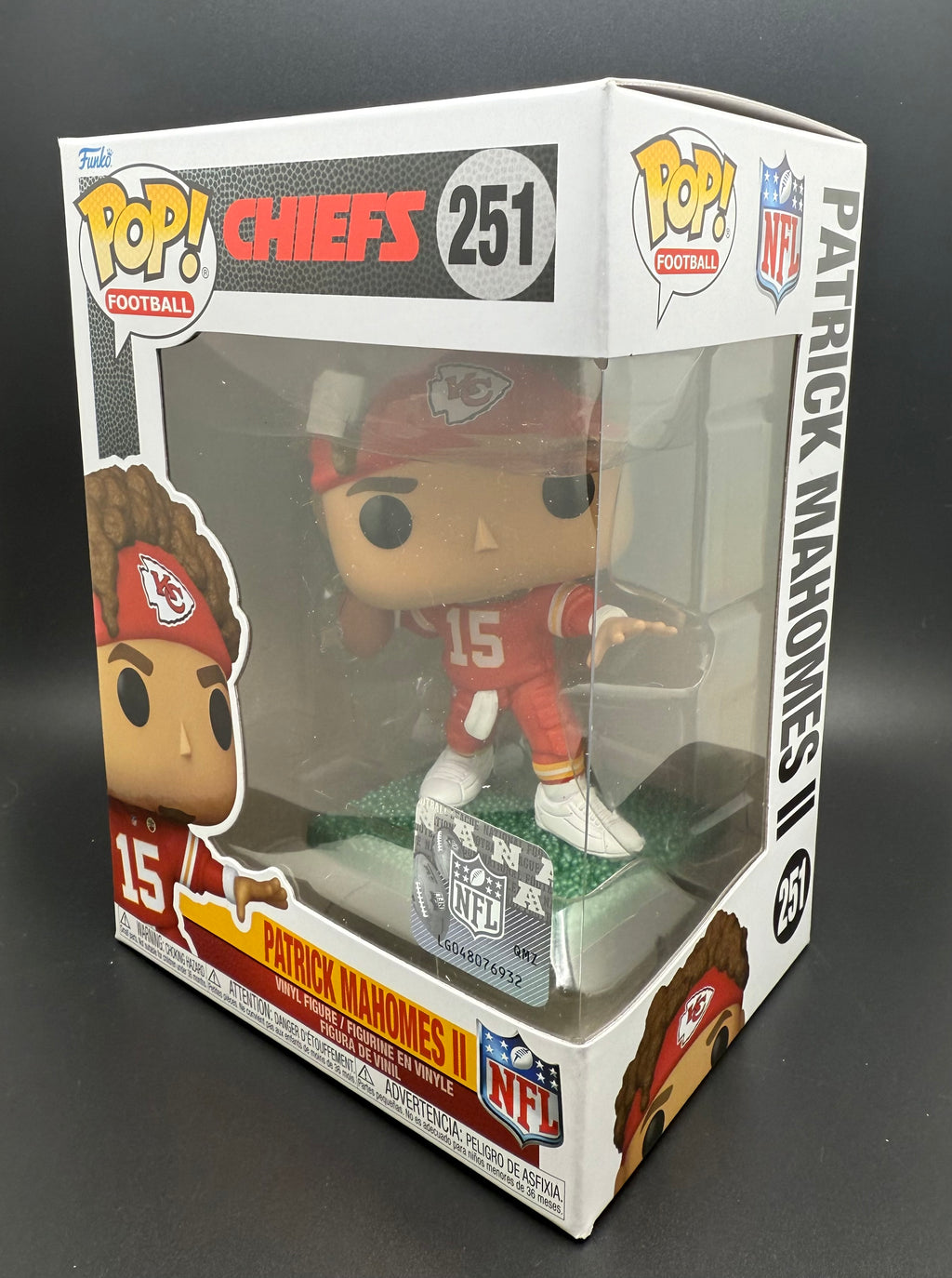 Patrick Mahomes II Funko Pop! #251 - Kansas City Chiefs NFL - NEW
