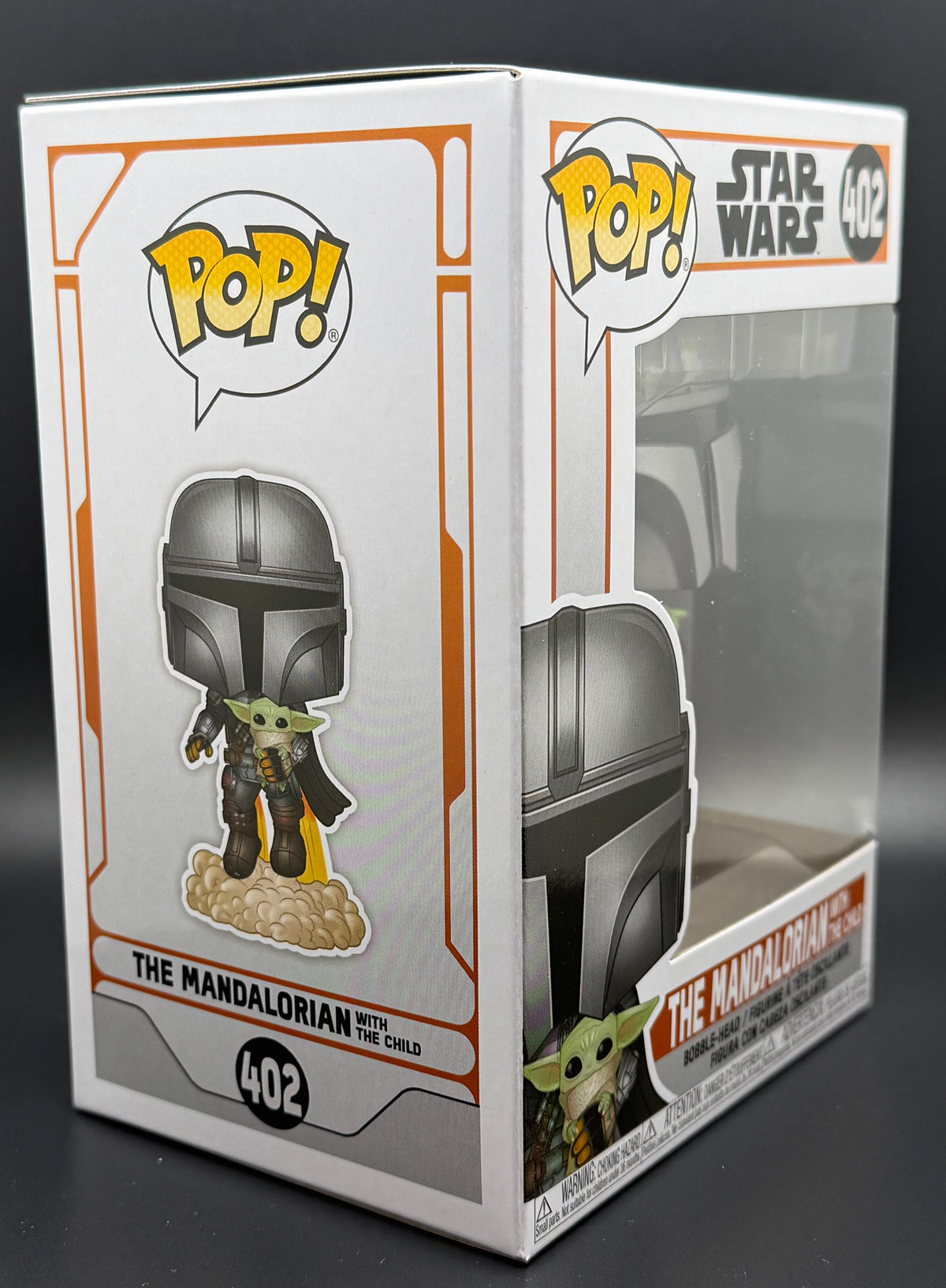 Funko POP! Star Wars: The Mandalorian - Mando Flying with Jet Pack - NEW