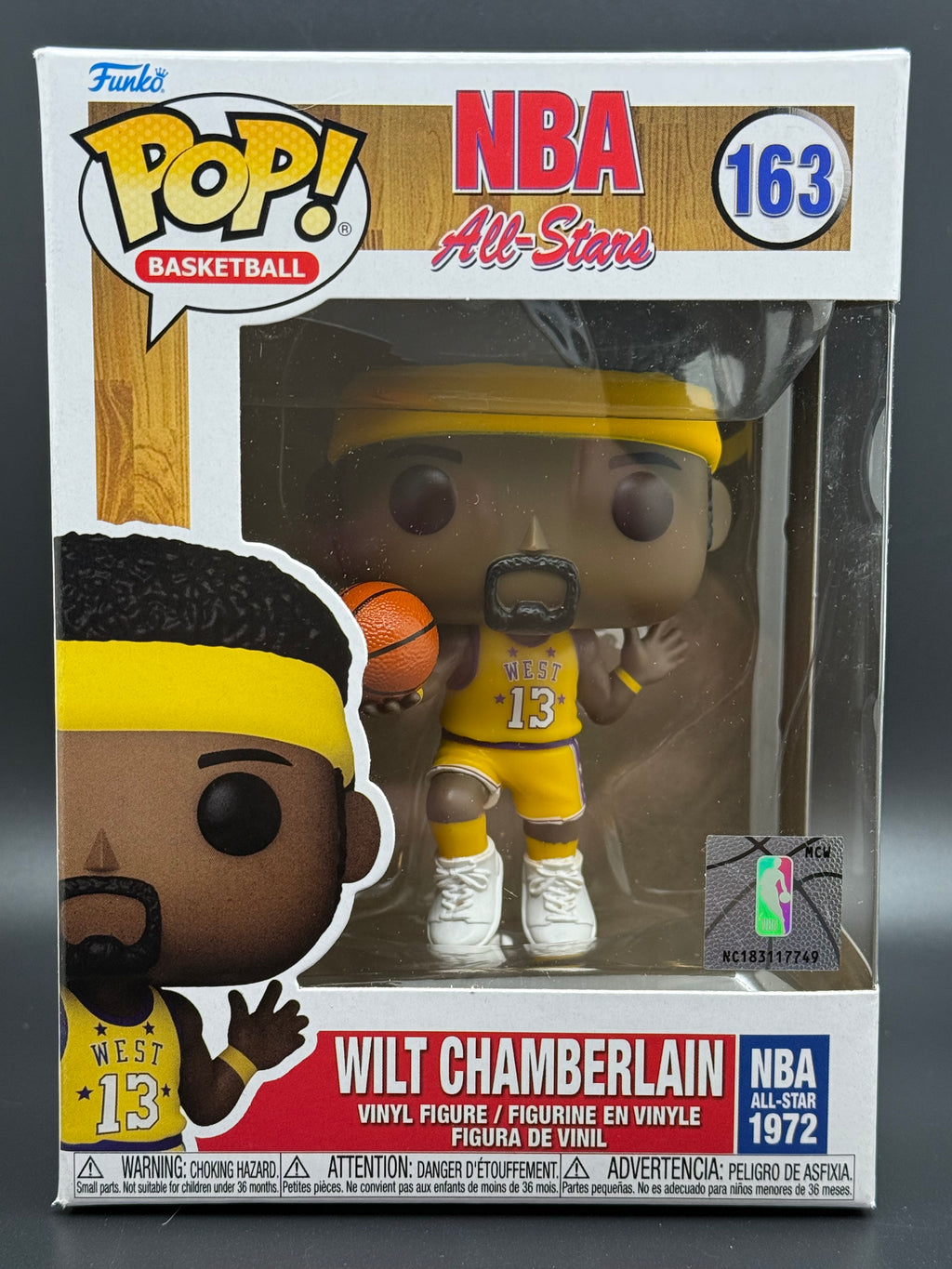 FUNKO POP! NBA: Legends - Wilt Chamberlain (1973)