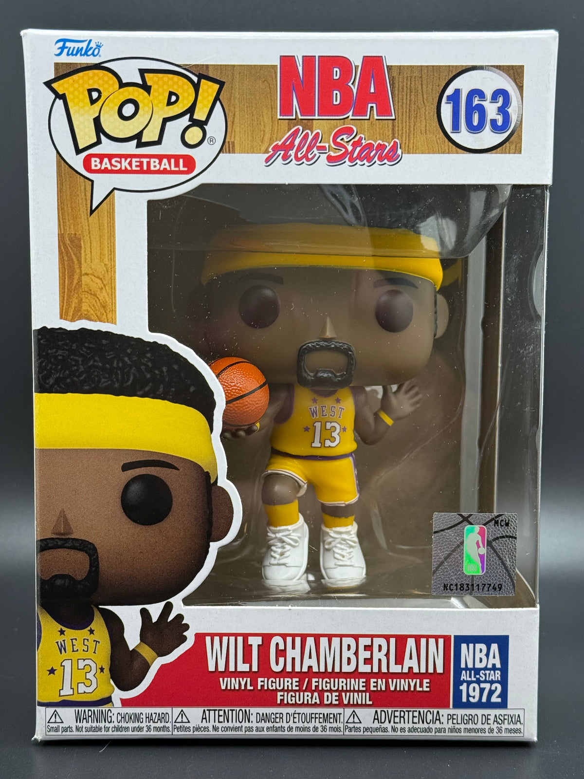 FUNKO POP! NBA: Legends - Wilt Chamberlain (1973)