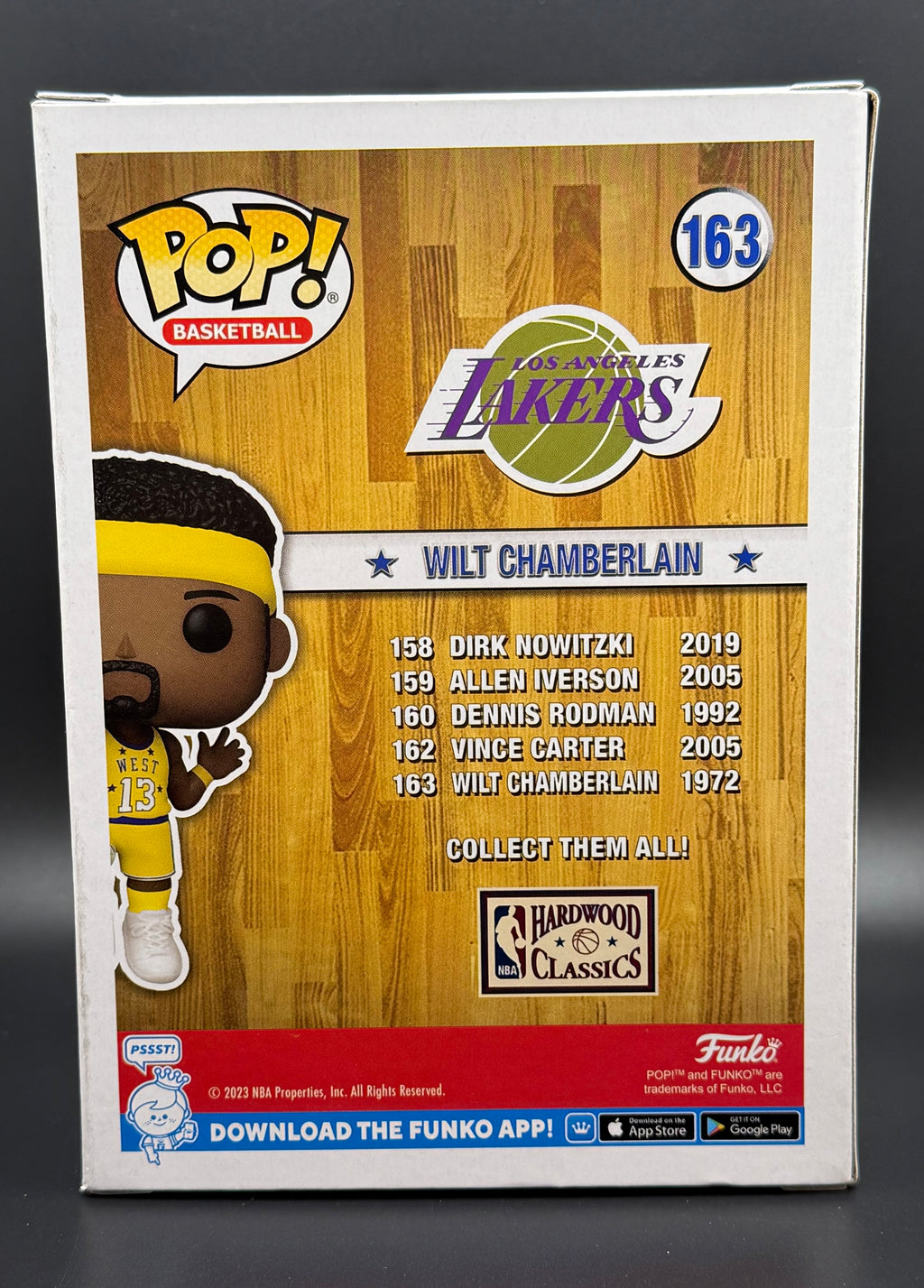 FUNKO POP! NBA: Legends - Wilt Chamberlain (1973)